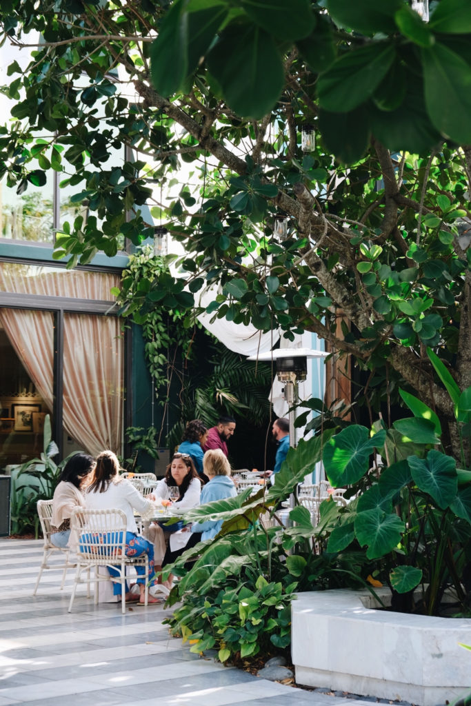 Tomar algo en Miami Design District