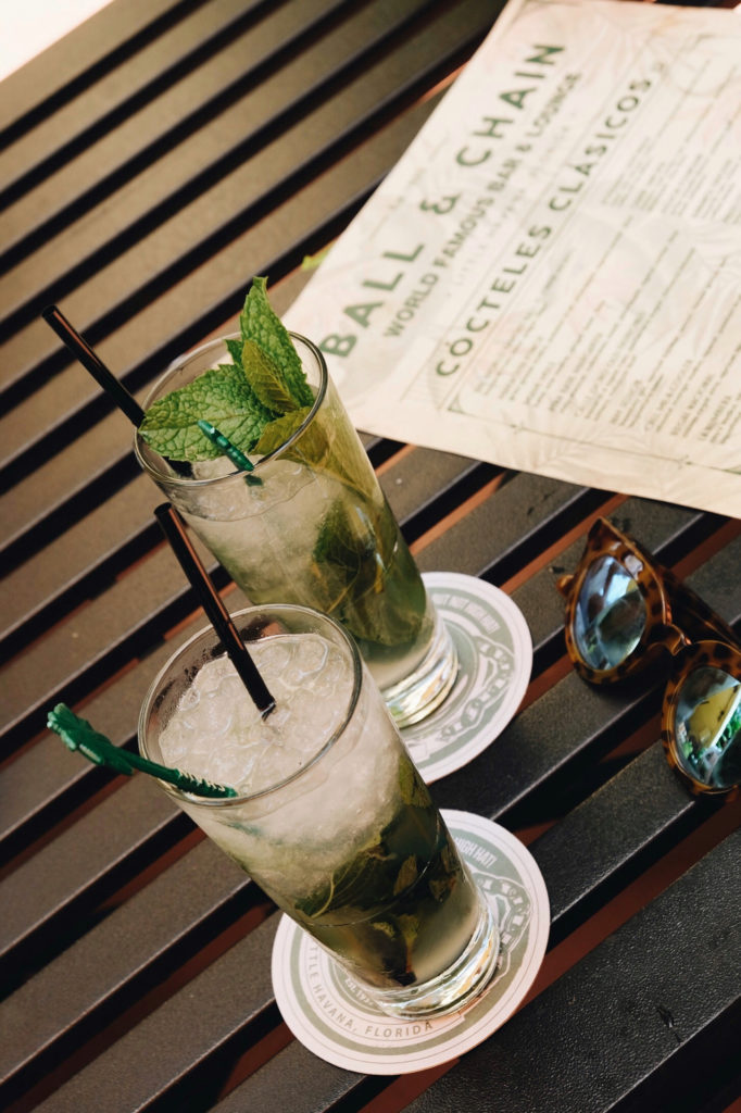 Mojito en Ball & Chain, Miami